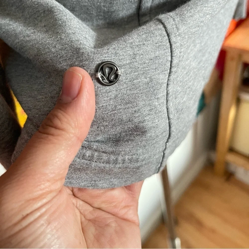 Lululemon Athletica Coast Wrap cardigan in Heather Gray size 2 preowned